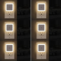 Night Light, Night Lights Plug into Wall 6-Pack, Plug in Nightlight, Dusk to Dawn Nightlight Led Night Lights for Bedroom,Bathroom, Hallway Warm White Home Lightingspringstatements